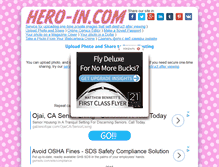 Tablet Screenshot of hero-in.com